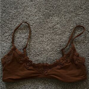SKIMS Chocolate Lace Bralette